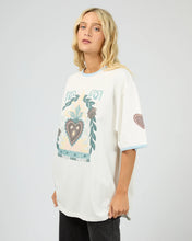 Load image into Gallery viewer, Capulet Oversized Tee - V White
