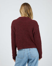 Load image into Gallery viewer, Ivy Knit Jumper - Wine
