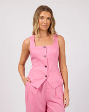 Load image into Gallery viewer, Fern Linen Vest - Orch

