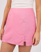 Load image into Gallery viewer, Fern Linen Skort - Orch
