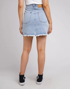 Ray Mini Skirt - Light Blue