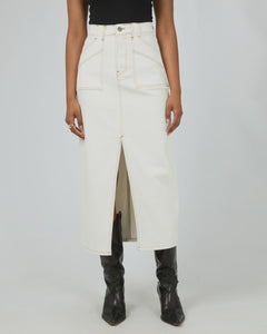 Becca Maxi Skirt - White
