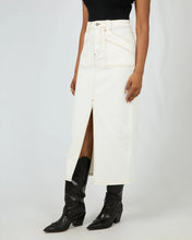 Load image into Gallery viewer, Becca Maxi Skirt - White
