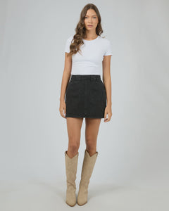 Becca skirt - Washed Black
