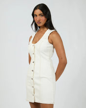 Load image into Gallery viewer, Peta Mini Dress - Vint White
