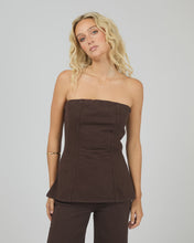 Load image into Gallery viewer, Rio Strapless Top - Brown
