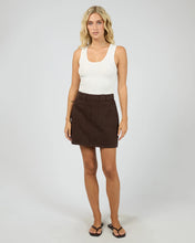 Load image into Gallery viewer, Becca Denim Skirt - Brown
