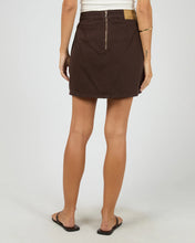 Load image into Gallery viewer, Becca Denim Skirt - Brown
