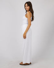 Load image into Gallery viewer, Luxe Linen Pant - Wht
