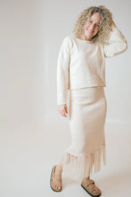 Load image into Gallery viewer, Ami Flared Long Sleeve Top - Honey Butter

