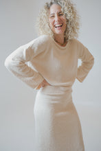 Load image into Gallery viewer, Ami Flared Long Sleeve Top - Honey Butter
