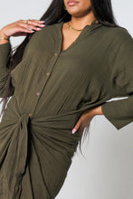 Load image into Gallery viewer, Monnie Khaki Dress
