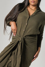 Load image into Gallery viewer, Monnie Khaki Dress
