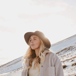 Anderson Navy | Soft Felt Fedora