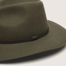 Load image into Gallery viewer, Anderson  Olive Green / Packable Wide Brim Fedora
