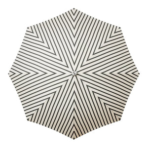 Business & Pleasure Premium Beach Umbrella - Monaco Black Stripe