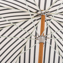 Load image into Gallery viewer, Business &amp; Pleasure Premium Beach Umbrella - Monaco Black Stripe
