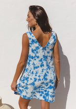 Load image into Gallery viewer, Paros Mini Dress - Tie dye Ocean
