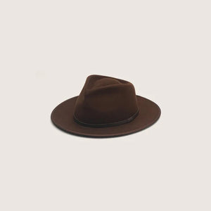 Calloway Brown | Wide-brim Fedora Hat