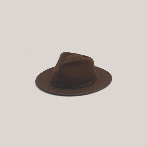 Calloway Brown | Wide-brim Fedora Hat