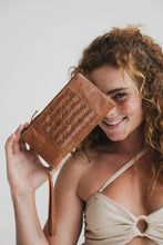 Load image into Gallery viewer, Woven Wallet - Chestnut
