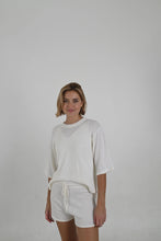 Load image into Gallery viewer, Laura Off White Knit Tee
