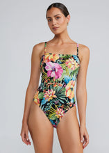 Load image into Gallery viewer, Lush Tropics Bandeau One Piece
