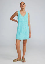 Load image into Gallery viewer, Mai Tai V Tunic Dress - Aqua
