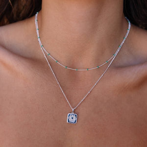 Sacral Necklace - Silver