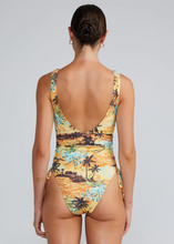 Load image into Gallery viewer, Palm Beach Deep V One Piece - Sunset
