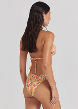 Load image into Gallery viewer, Havana High String Tie Bikini Bottom - Coral
