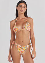 Load image into Gallery viewer, Havana High String Tie Bikini Bottom - Coral
