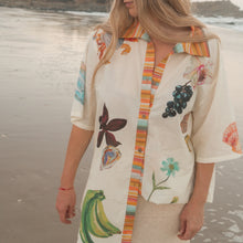 Load image into Gallery viewer, Annie Everingham Over Swim Shirt - Seaside
