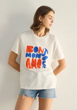 Load image into Gallery viewer, Bonjour Classic Tee - Wh
