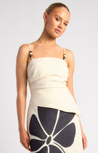 Load image into Gallery viewer, Alyssa Beaded Top - Cream
